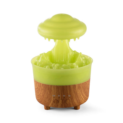 Rain Cloud Night Light Humidifier with Soothing Water Drop Sound, 7-Color LED Lighting, and Essential Oil Diffuser for Aromatherapy